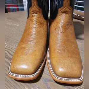 Horse Power Smooth Ostrich Boots